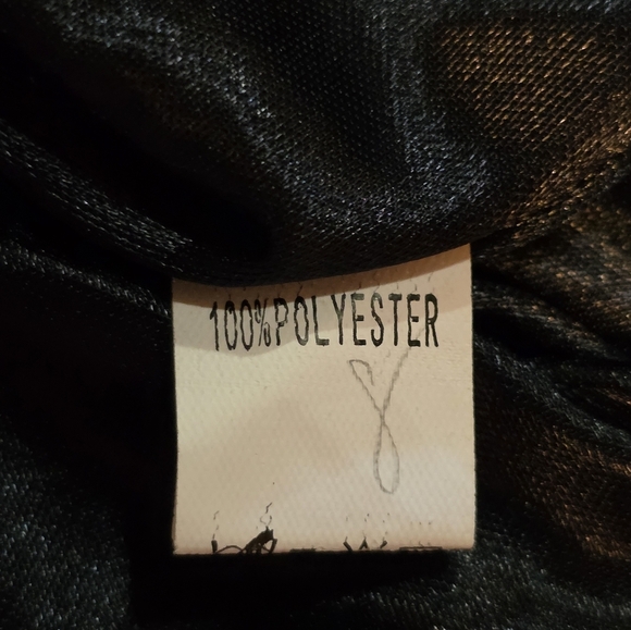 L.A. Soul Black Floral Sleeveless Fit & Flare Dress Size M Tie Back - Picture 9 of 9